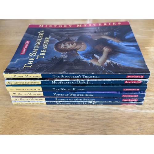 American Girl History Mysteries Books 1-6 Set Paperbacks Childrens Fiction