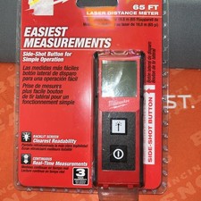 MILWAUKEE 65 FT. LASER DISTANCE METER - RED/BLACK