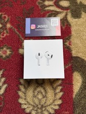 Apple AirPods 4th Generation Bluetooth Earbud Headphones BRAND NEW 