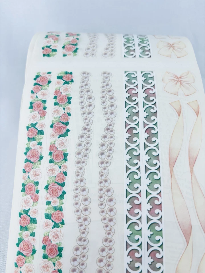 Винтажный Песчаный Лев Наклейка Рулон Свадебная Граница Скрапбукинг Сандилион Рукоделие - Изображение 3 из 4