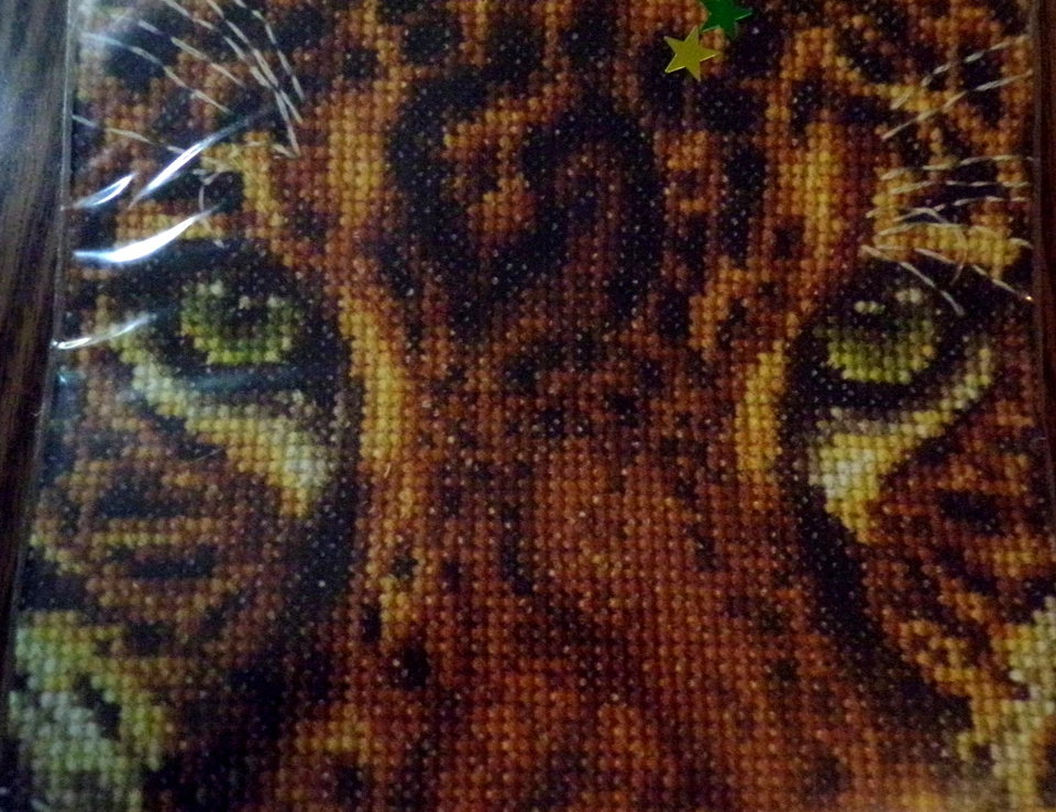 FA25 NUEVO DMC CREATIVE WORLD "FUERA DE LA VISTA" BK1667 KIT PUNTO DE CRUZ CONTADO Foto 3 de 4