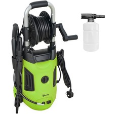 Outsunny 1800W Power Washer 150 Bar w/ 6M Hose, Green, Refurbished
