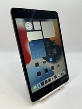 Apple iPad mini 4 A1538 Grey Wi-Fi 128GB 7.9" Cracked Tablet Read Below #i01