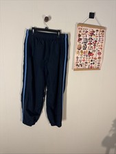 Old Navy Track Pants Women  s Size Small Lined Gym Jogger Navy Y2K Vintage 2002
