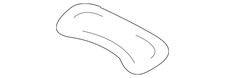 Genuine Nissan Sun Visor Cover 96420-1ca0b Genuine Nissan Sun Visor Cover 96420-1ca0b