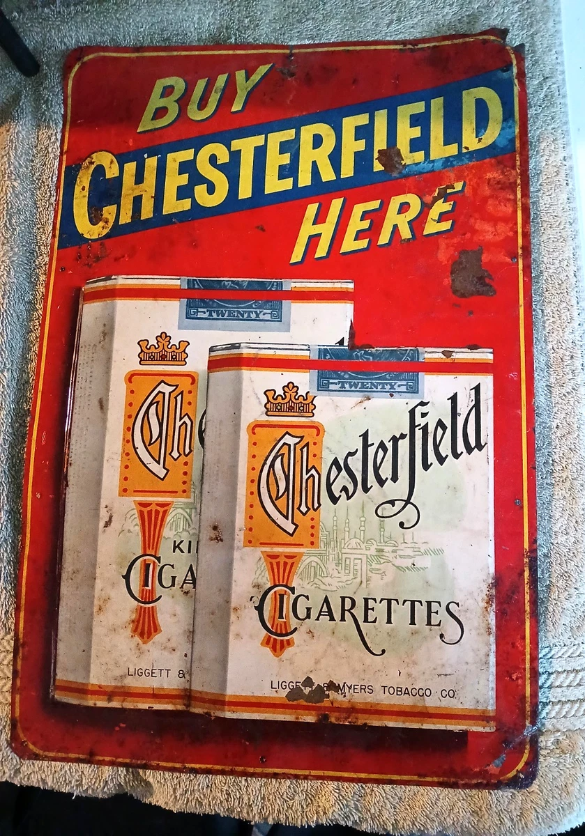 Chesterfield Collectible Tobacco Signs for sale | eBay