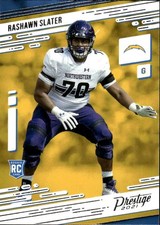 2021 Panini Prestige Rashawn Slater #255 Los Angeles Chargers 2O