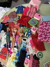 Vtg 60s & 70s Barbie Doll Lot Of Clothes, Furniture & dolls-midge- homemade