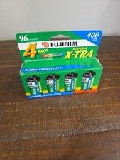 Vintage Fujifilm Superia X-tra 400 Fujicolor 4pack Expired 05/2003