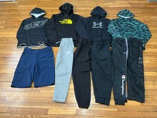 Boys Size Large 10PC LOT Youth Nike Under Armour Athletic Sports Bundle