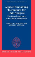 Applied Smoothing Techniques For Data Analysis | A. W. Bowman (U. A.) | Buch