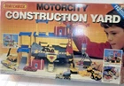 Rare Vintage 1990 Matchbox  MOTORCITY CONSTRUCTION YARD Playset  50620 w Extras