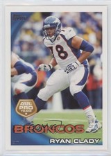 2010 Topps Ryan Clady #287 8d2