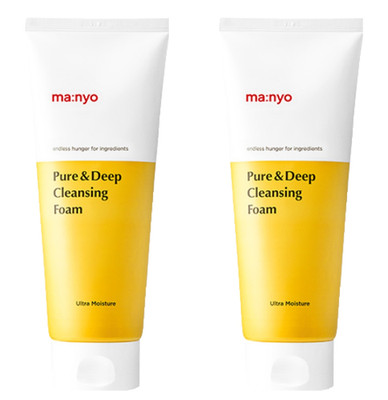 Manyo Factory Pure & Deep Cleansing Foam 160ml x 2ea Vegan K-beauty