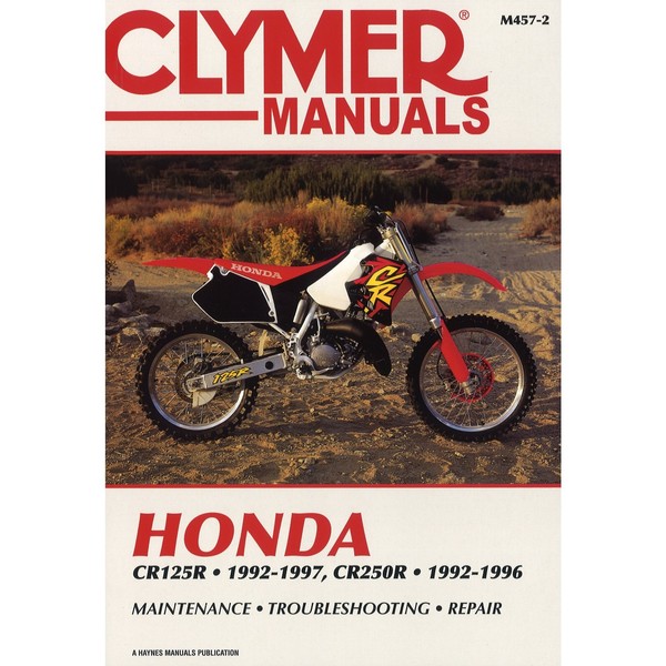 Honda CR125R (1992-1997) CR250R (1992-1996) Workshop Manual Clymer-image