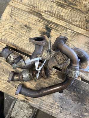 #ad Left Right Ford f250 F350 Turbo Manifold Up pipe 2011 2012 6.7L 6.7 Powerstroke $112.49