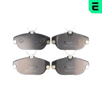 Optimal Bremsbelagsatz Scheibenbremse BP-09860 FüR 940 740 Volvo 944 945 744 960