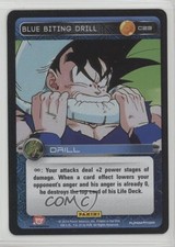 2014 Panini's Dragon Ball Z TCG - Set 1: Premiere Foil Blue Biting Drill #C23