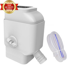 Gutter Downspout Diverter with Built-In Filter Screen Fits for 2"X3" and 3"X4" D
