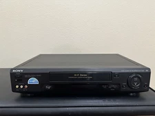 Sony SLV-779HF VHS VCR Video Cassette Player Recorder 4 Head Tested No Remote