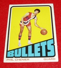 1972-73 Topps PHIL CHENIER ROOKIE CARD #102. rookie card picture