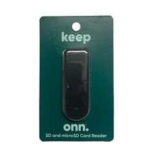 onn SD and microSD card reader