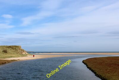 Foto 12x8 Brunton Burn Tughall von der beträchtlichen Fußgängerbrücke aus gesehen - c2014