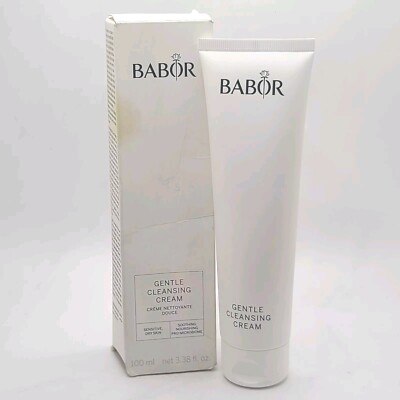 Babor Gentle Cleansing Cream For Face Pro-Microbiome Fragrance-Free 3.38oz 100mL