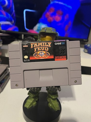 Family Feud - Super Nintendo (SNES) - Cartridge And Manual - Picture 2 of 4