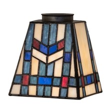 Meyda Lighting 5 Square Prairie Wheat Shade, ...
