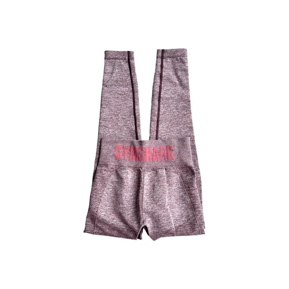 Gymshark Leggings Women's Size Small Berry Rose High Waisted Flex