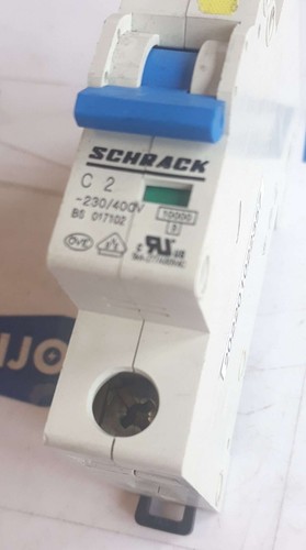 Interruptor circuito en miniatura SCHRACK C 2 230V 400V BS 017102 - Imagen 4 de 6