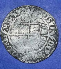 1564 Elizabeth 1st Hammered 6d Sixpence - Tudor Sterling 0.925 Silver Coin