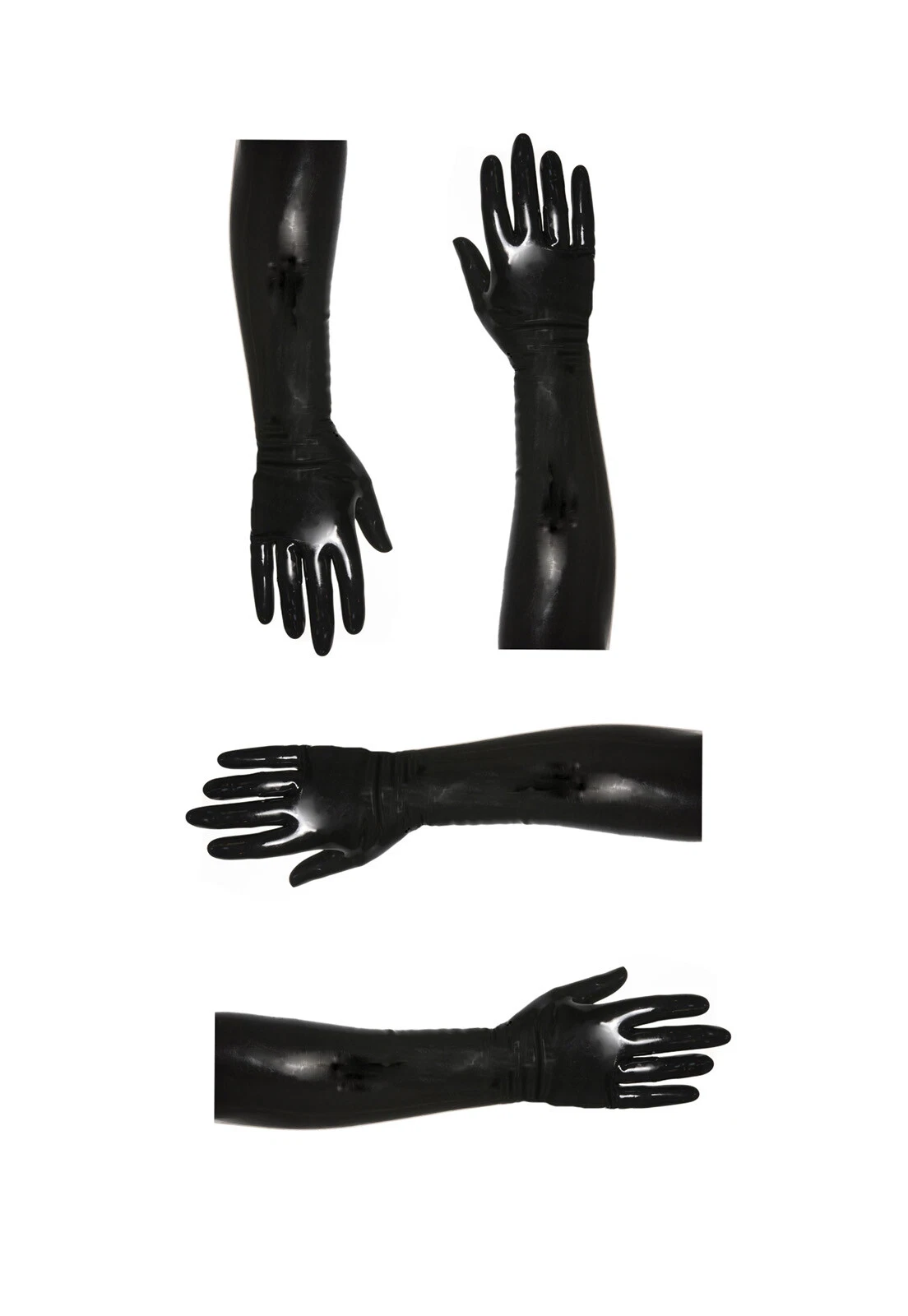 Rubber Latex Moulded Shoulder Length Gloves 2nds.