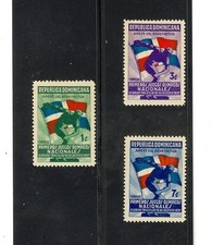 Dominican Republic Scott 326-328