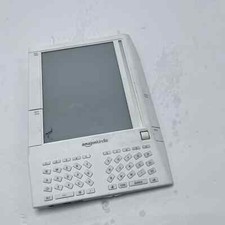 Amazon Kindle D00111 White First Generation FOR PARTS OR REPAIR ONLY