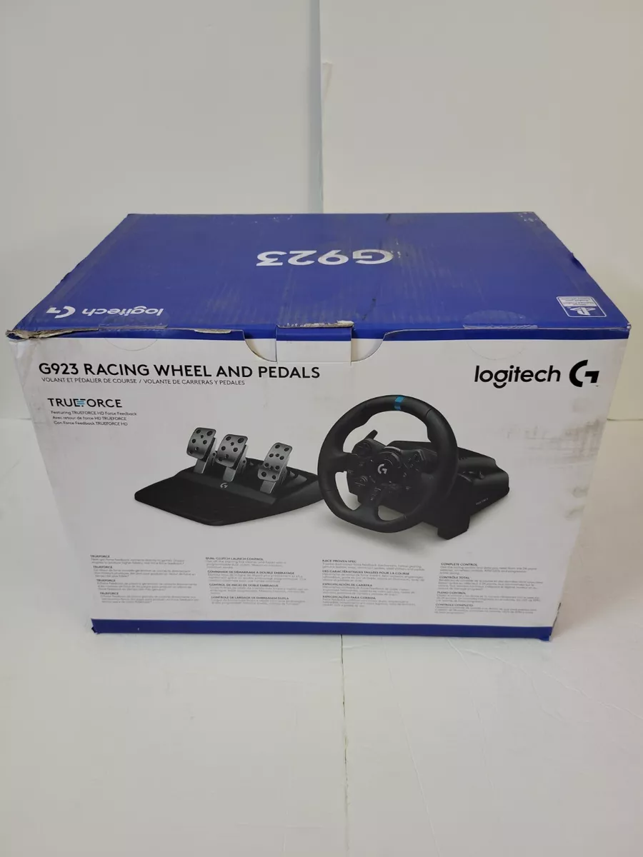 Logitech G923 Racing Wheel and Pedals for PS5, PS4 and PC