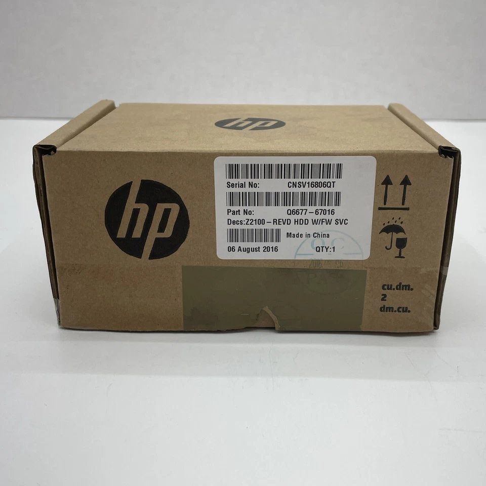 HP Q6677-67016 Hard Disk Drive REV-D HDD DesignJet Z2100 Q6677D Q6675D - Image 2 of 3