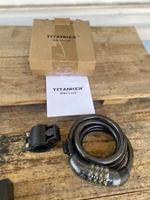 New Titanker Bike Chain Lock - Road Bike Commuter Trail Bike Lock City Bike Lock