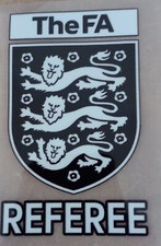 FAMOA Referee Badge (Iron On Yourself) Easy to do!