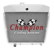 Ar Champion 2 Row Radiator Ford Configuration For 1957 - 1960 Ford F-100