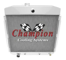 AR Champion 2 Row Radiator Ford Configuration for 1957 - 1960 Ford F-100