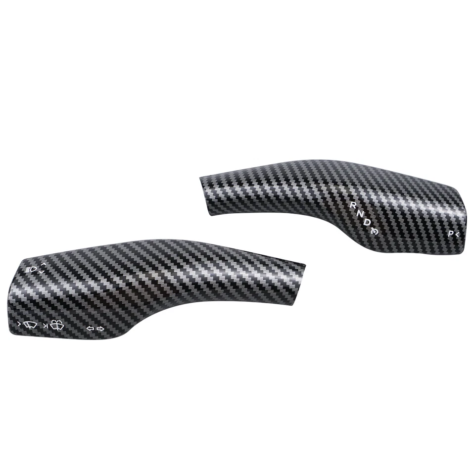 Cubierta de palanca de cambios de volante limpiaparabrisas para Tesla 3 2017-2022 Y 2019-2022 Foto 3 de 4