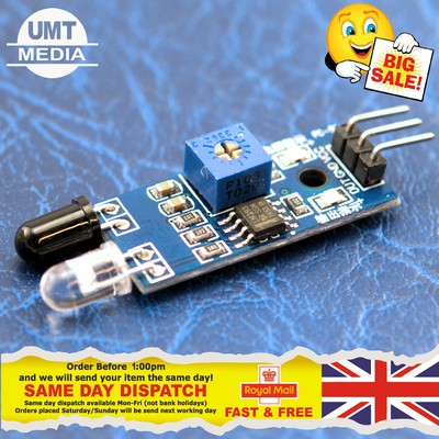 Obstacle Avoidance IR Sensor Infrared Photoelectric Module Arduino Raspberry PI