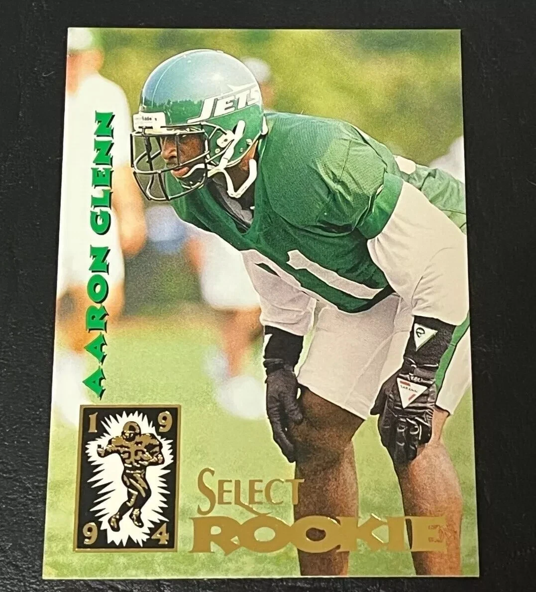 AARON GLENN ROOKIE 1994 SCORE SELECT RC CARD # NEW YORK JETS HEAD COACH