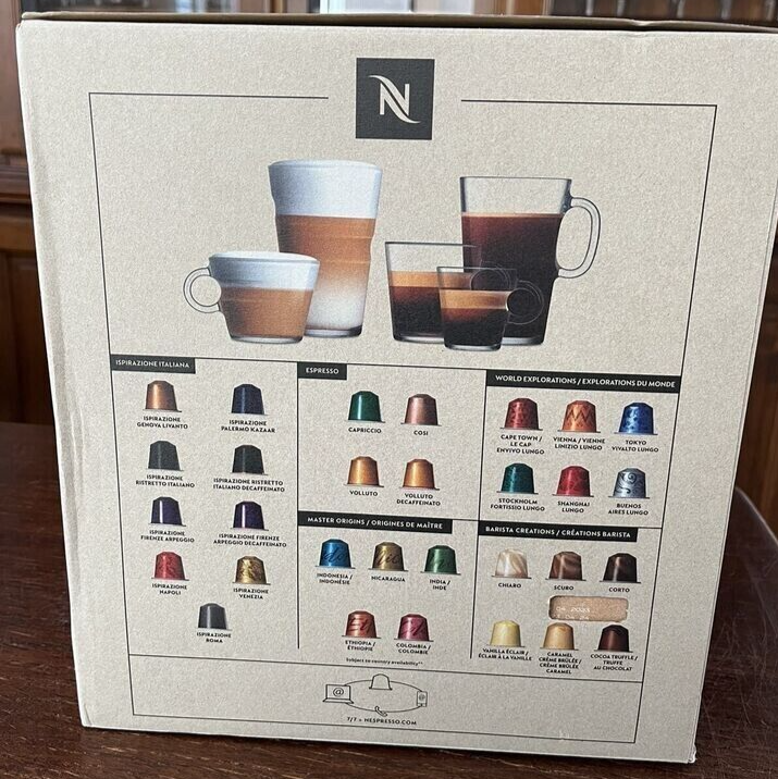Nespresso EN267BAE Citiz Coffee and Espresso Machine By De'Longhi