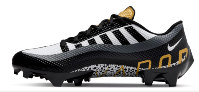 NIKE VAPOR EDGE SPEED 360 FOOTBALL CLEATS Black/White/Bronze  display picture 3