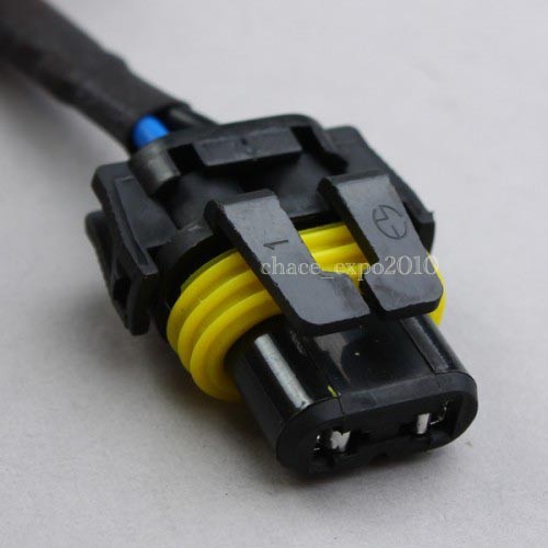 Car HID Xenon Light 9005/HB3 Bulbs Relay Fuse Cable Wire Wiring Harness Vehicle - Picture 5 of 5