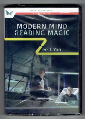 Modern Mind Reading Magic by Zee J. Yan & SansMinds - New Magic DVD  - Picture 1 of 1