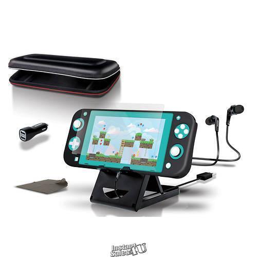 Kit de démarrage dreamGEAR pour Nintendo Switch Lite, étui de voyage, écouteurs et plus - Photo 1/2